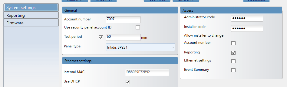 TrikdisConfig and module FW updates - Trikdis